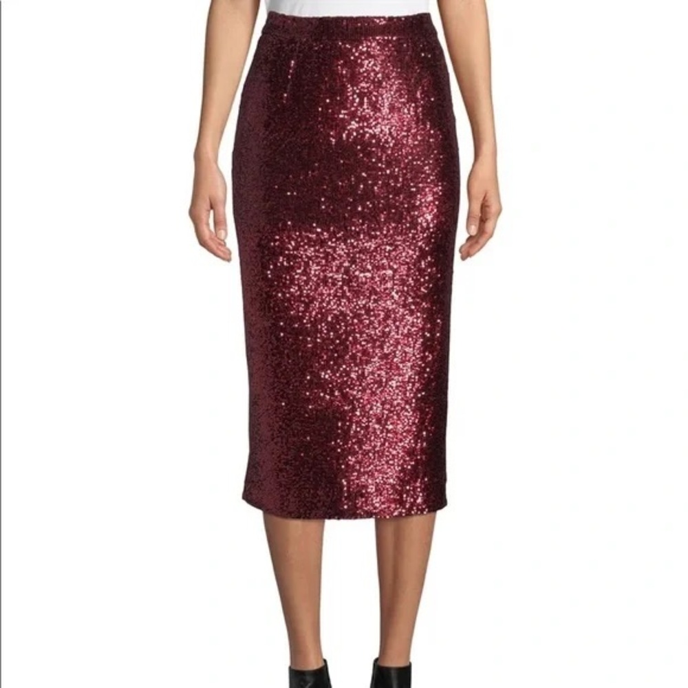 A.L.C. Sequined Midi Pencil Skirt - sz 8